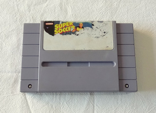 Super Soccer Juego Original Para Super Nintendo Snes 1992