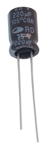 Condensador Electrolítico Samwha 25v 220uf X 10 Unidades