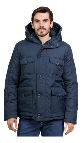 Parka Campera Abrigo Hombre Brooksfield Importada 7055b