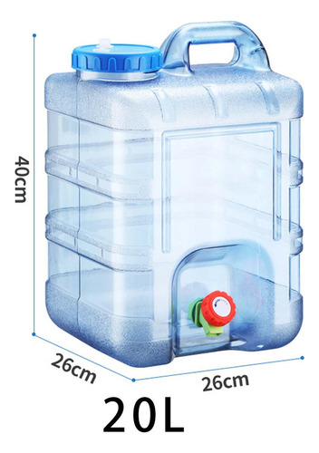 Recipiente De Agua Para Acampar Con Grifo Cubo De 20 Litros