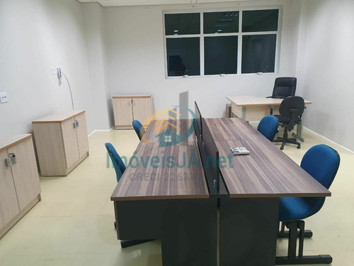 Imagem 2 de 17 de Locação Sala Comercial Office Alpha Omega - 103m² - Garagem Para 02 Carros - 1367