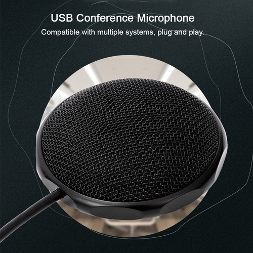 G Micrófono De Conferencia Usb 360° Omnidireccional Para