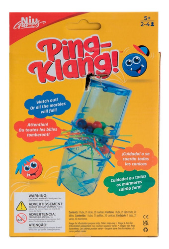 Ping-klang! No Dejes Caer Las Canicas - Juego De Mesa