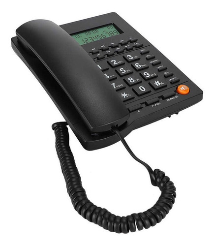 Teléfono Fijo Casa Oficina Id Llamada/caller Negro L019 