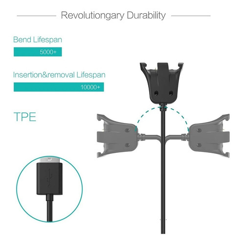Cable Usb Para Tomtom Runner 2 3 / Spark 1 3 / Golfer 2