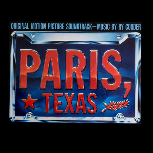 Ry Cooder -  Paris Texas - Cd Versión Estándar 1988 En Caja De Plástico