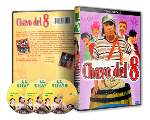 El Chavo Del Ocho 8 Serie Completa En Dvd
