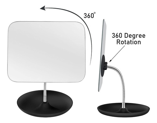 Mirror De Tocador De Mesa De Lfoyou Con Soporte - Espejo De