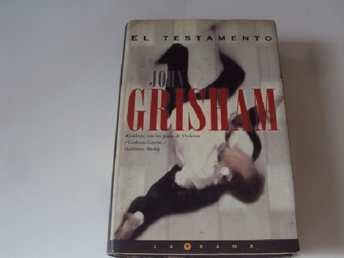 El Testamento John Grisham Tapa Dura