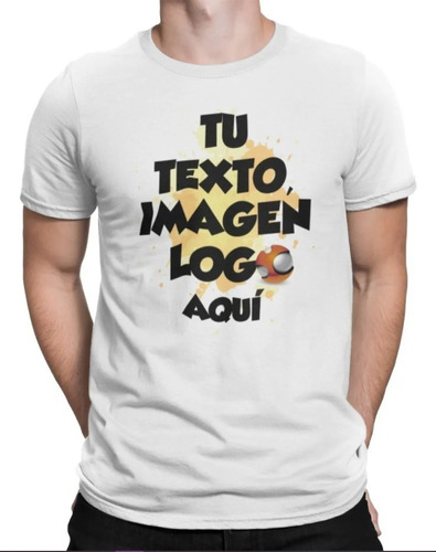 Playera Personalizada Tacto Algodon