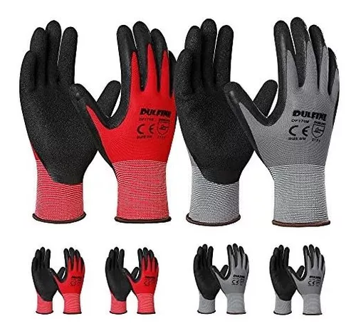 Guantes De Trabajo Para Hombre Uso General Construccion Jardineria Mecanica