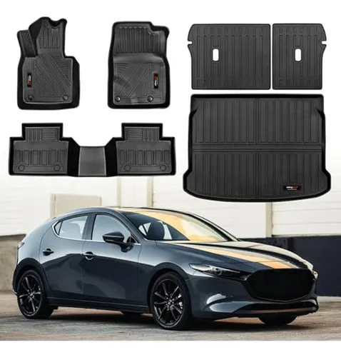 Protector De Piso Y Maletero Para Mazda 3 Hatchback