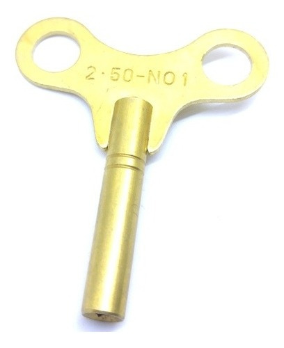 Llave P/pared Nro 1 Bronce (2,5mm*2,5mm)