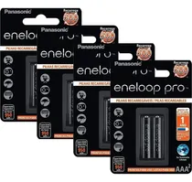 Comprar 8 Pilhas Rec Eneloop Pro Aaa - Bk-4hcce\u002F2bb (4 Cartelas C\u002F2)