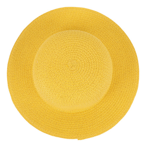Sombrero De Playa De Paja Con Ala Ancha, Tejido Ligero, Para