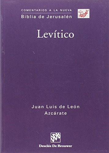 Libro Biblia De Jerusalen Levitico De Juan Luis Leon Azcarat