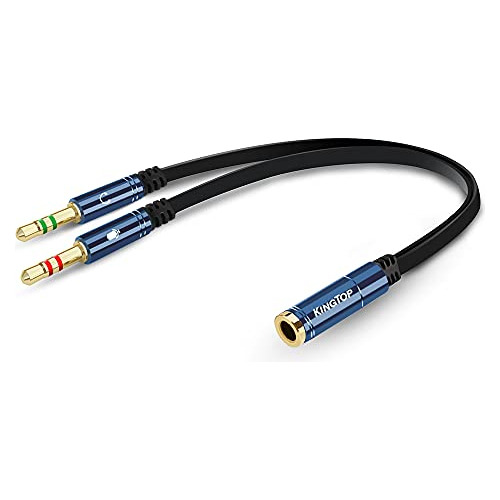 Cable Divisor De Auriculares Para Computadora Pc Y Versión A
