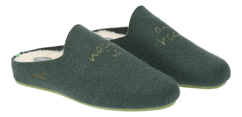 Pantufla Unisex Rkf Slipper Nature Verde Rockford