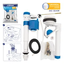 Comprar Herraje Oara Sanirario Poceta Wc Con Altura Ajustable Griven