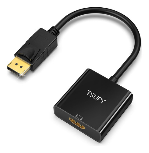 Adaptador Displayport A Hdmi 4k 30hz, Tsupy Dp (fuente) A Hd