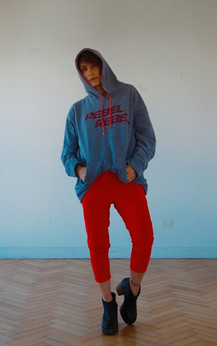 Buzo Oversize Frisa Mujer Estampado O Liso!! 30 % Off Hoy