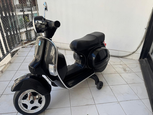 Para Niños Moto A Batería Vespa 150 Cm-shh4003-3 No Envio !! Negro (Usado)