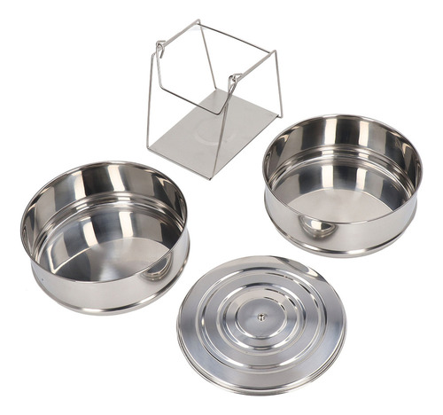 . Ollas De Vapor Apilables De Acero Inoxidable 304
