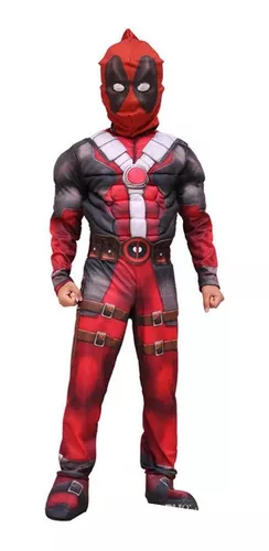 Disfraz De Deadpool Musculoso Para Adulto Mp946-1 Halloween