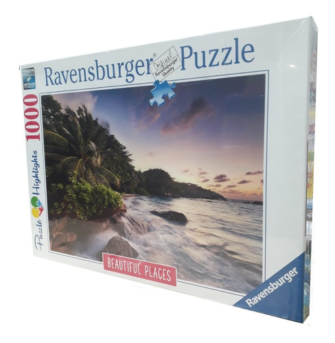 Ravensburger Puzzle Rompecabeza 1000 Isla Praslin Seychelles