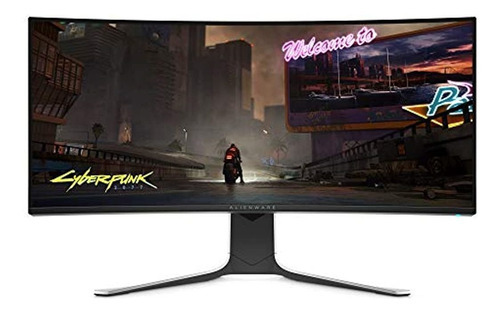 Alienware Monitor C - Luz Led Ips (34 Pulgadas), Luz Lunar