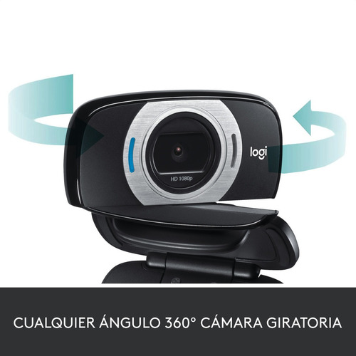 Webcam Portátil Full Hd Logitech C615, Autofoco / Gira 360° | Envío gratis