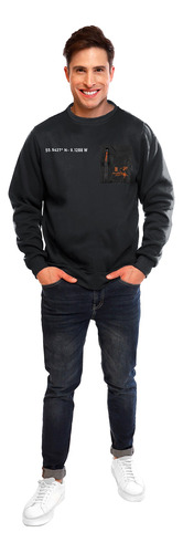 Sudadera Moda Hombre Combinada Moderna French Terry!