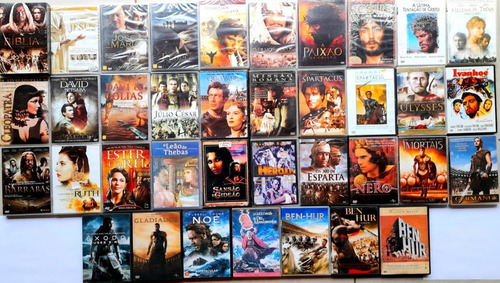 Dvd Coleção Biblico + Medieval -