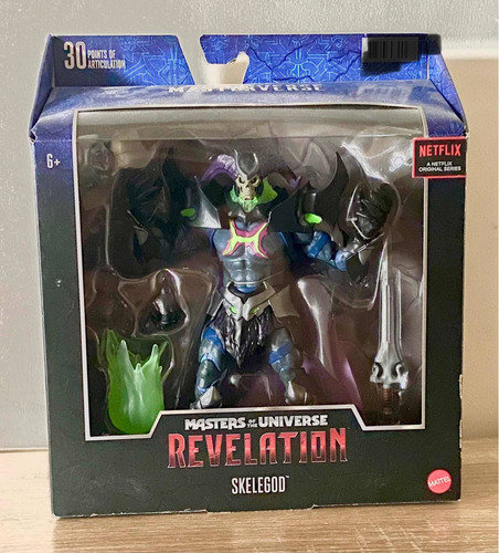 Netflix Masters Of The Universe Revelations He-man Skelegod (Usado)