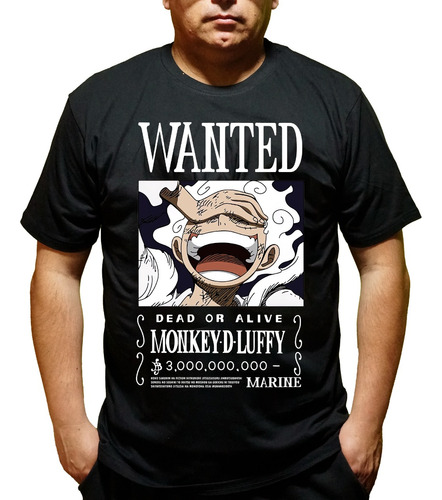 Polera Estampada Monkey-d-luffy