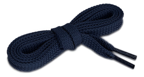 Agujetas/cordones Para Todo Tipo De Calzado Calidad Premium 012-agujeta Plana Azul De 90cm