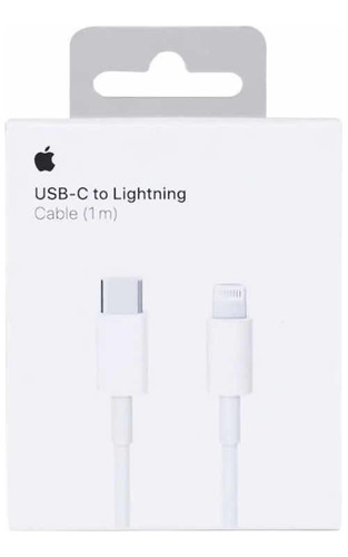 Cable iPhone Entrada Tipo Usb-c Salida Lightning 1 Metro