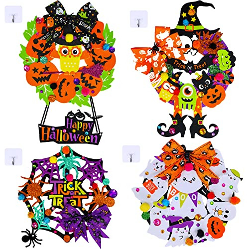 12 Sets De Señales De Halloween Decorar Coronas, Kits ...