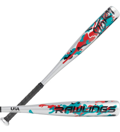 Rawlings Bat Béisbol T-ball Storm 26 In Aluminio Para Niños