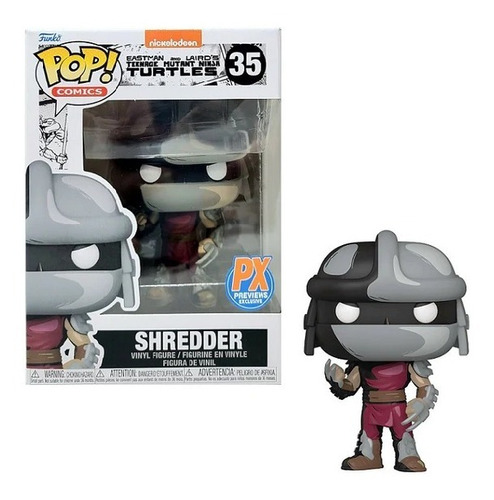 Funko Pop Tmnt - Shredder #35 Exclusivo Px