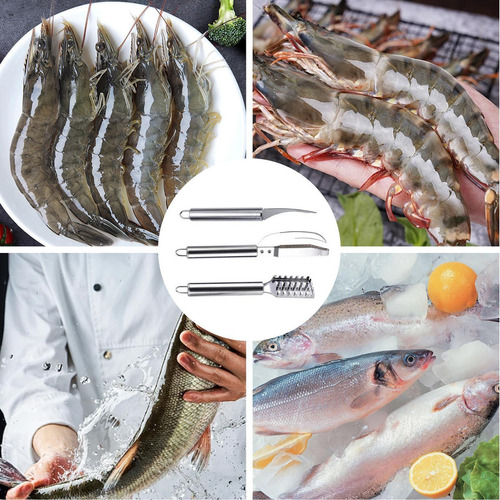 Removedor De Escamas De Pescado Escamador De Pescado Kit De