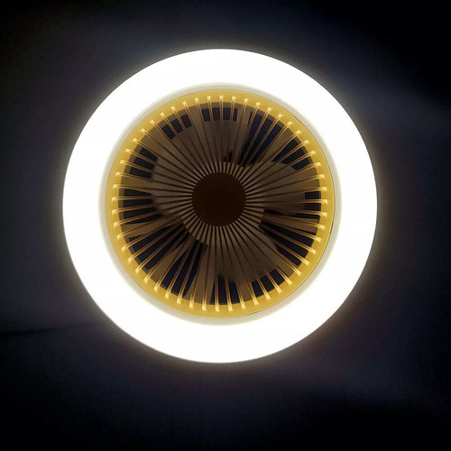 Lámpara Led Con Ventilador For Socket 30w Silencioso