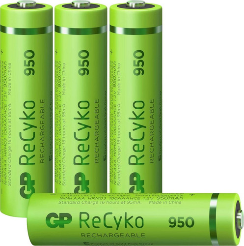 Bateria Pila Aaa Recargables 950 Mah Marca Gp 