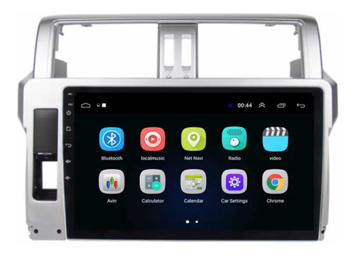 Navegación Pantalla Android 10 Toyota Prado 2015/19