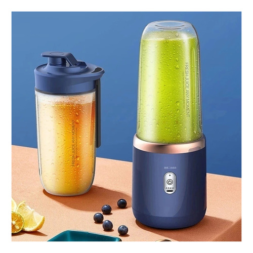 Mini Licuadora Portátil Procesador 400ml Alta Calidad