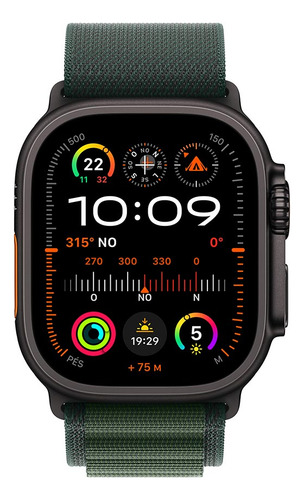 Apple Watch Ultra 2 Gps + Cellular Dark Green 49mm Titânio