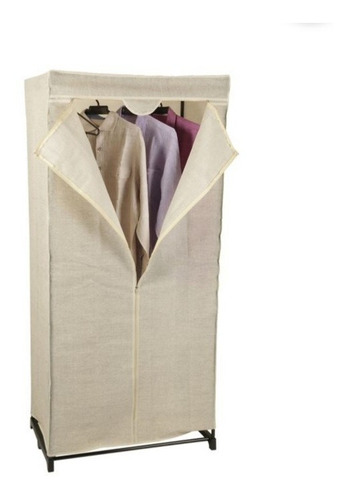 Closet De Tela 75x160x45 Cm Beige