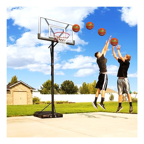 Pelota De Basquet N5 Grande Interior Exterior Mundo Pre Fdb5