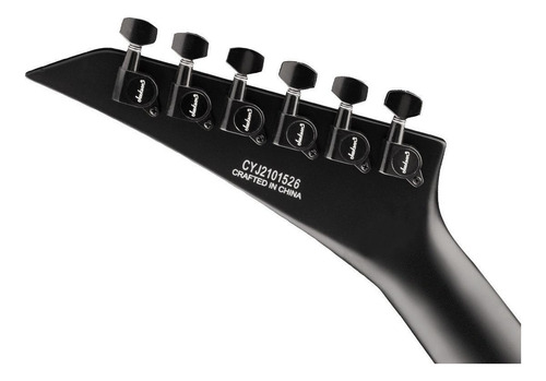 Jackson X Series Soloist Sla6 Dx Baritone, Sat Black Color Negro Material del diapasón Laurel Orientación de la mano Diestro
