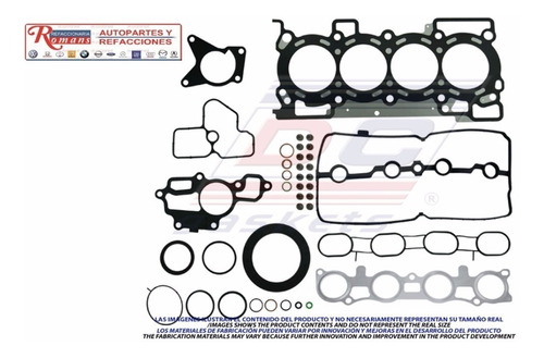 Juego Dc Juntas Nissan Tiida 1.8 L 2010 - 2013